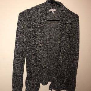 Salt and pepper cardigan